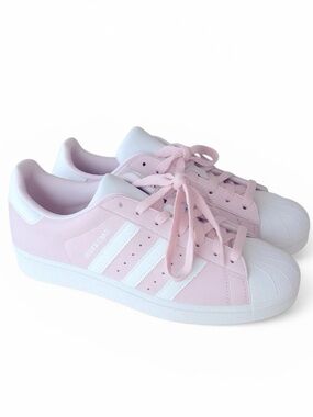 Adidas Superstar J  Pink & White Size 5.5Y (Women’s 7)